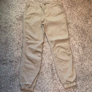 Lauren Ralph Lauren Khaki Joggers Size 4